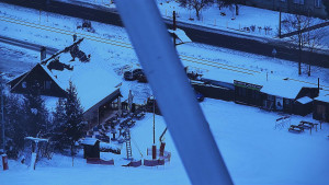 Skiareál Karolinka  - Restaurace U Vleku a parkoviště - 2.1.2026 v 07:46