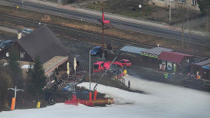 Skiareál Karolinka  - Restaurace U Vleku a parkoviště - 4.3.2026 v 08:46