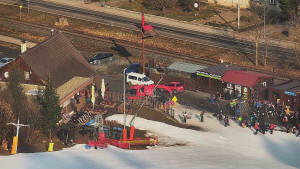Skiareál Karolinka  - Restaurace U Vleku a parkoviště - 4.3.2026 v 09:03