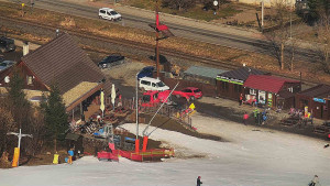 Skiareál Karolinka  - Restaurace U Vleku a parkoviště - 4.3.2026 v 09:45