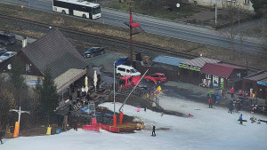 Skiareál Karolinka  - Restaurace U Vleku a parkoviště - 4.3.2026 v 10:16