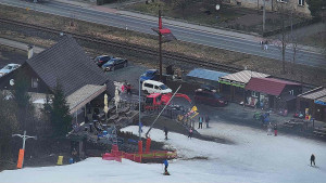 Skiareál Karolinka  - Restaurace U Vleku a parkoviště - 4.3.2026 v 13:03