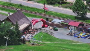 Skiareál Karolinka - Restaurace U Vleku a parkoviště - 12.6.2026 v 12:46 Skiareál Karolinka - Restaurace U Vleku a parkoviště - 12.6.2026 v 12:46
