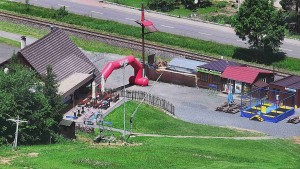 Skigebiet Karolinka - Restaurant U Vleku und Parkplatz - 16.6.2026 v 11:46 Skigebiet Karolinka - Restaurant U Vleku und Parkplatz - 16.6.2026 v 11:46
