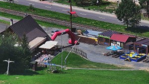 Skigebiet Karolinka - Restaurant U Vleku und Parkplatz - 31.7.2026 v 13:46 Skigebiet Karolinka - Restaurant U Vleku und Parkplatz - 31.7.2026 v 13:46