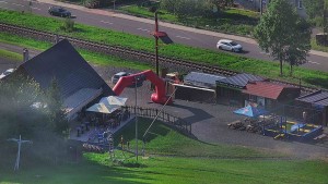 Skigebiet Karolinka - Restaurant U Vleku und Parkplatz - 31.7.2026 v 17:46 Skigebiet Karolinka - Restaurant U Vleku und Parkplatz - 31.7.2026 v 17:46