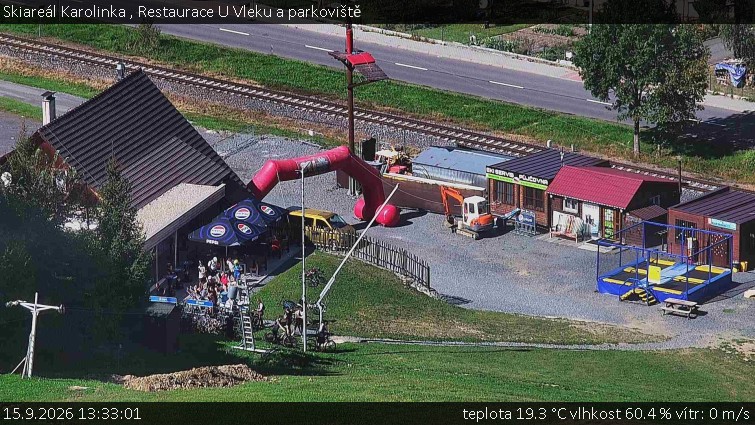 Skiareál Karolinka  - Restaurace U Vleku a parkoviště - 15.9.2026 v 13:33