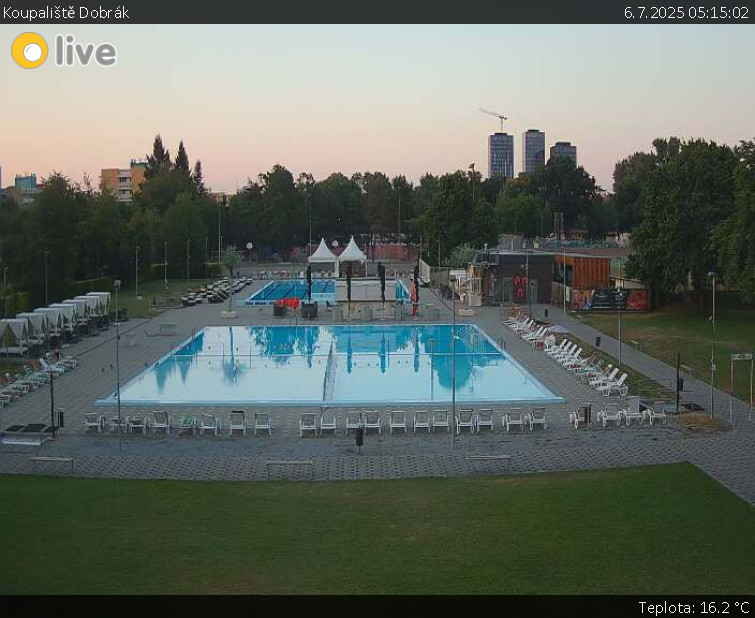 Koupaliště Dobrák - Koupaliště Dobrák - 6.7.2025 v 05:15 Koupaliště Dobrák - Koupaliště Dobrák - 6.7.2025 v 05:15