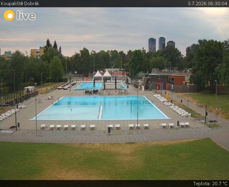 Koupaliště Dobrák - Koupaliště Dobrák - 3.7.2026 v 06:30