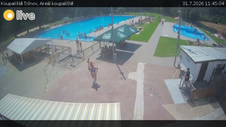 Koupaliště Tišnov - Areál koupaliště - 31.7.2026 v 11:45