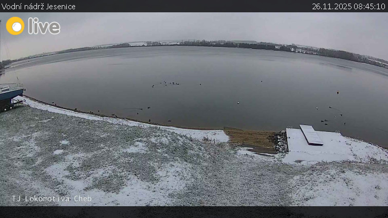 Vodní nádrž Jesenice - Vodní nádrž Jesenice - 26.11.2025 v 08:45