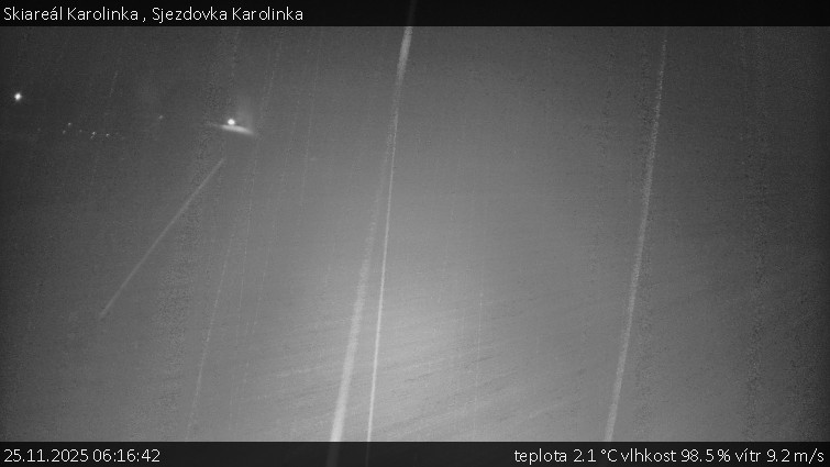 Skiareál Karolinka  - Sjezdovka Karolinka - 25.11.2025 v 06:16