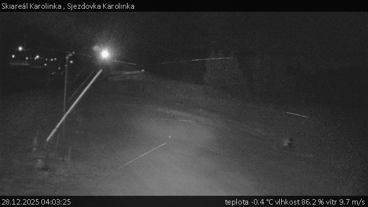 Skiareál Karolinka  - Sjezdovka Karolinka - 28.12.2025 v 04:03