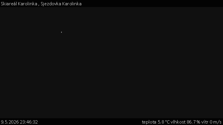 Skiareál Karolinka  - Sjezdovka Karolinka - 9.5.2026 v 23:46