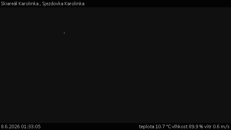 Skiareál Karolinka  - Sjezdovka Karolinka - 8.6.2026 v 01:33