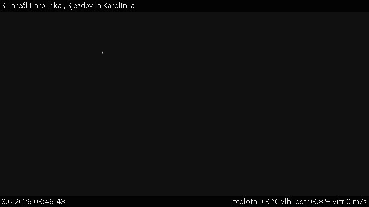 Skiareál Karolinka  - Sjezdovka Karolinka - 8.6.2026 v 03:46