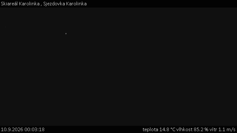 Skiareál Karolinka  - Sjezdovka Karolinka - 10.9.2026 v 00:03