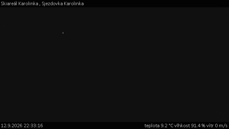 Skiareál Karolinka  - Sjezdovka Karolinka - 12.9.2026 v 22:33