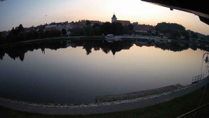 Město Týn nad Vltavou - Nábřeží, přístaviště - 15.8.2025 v 05:45