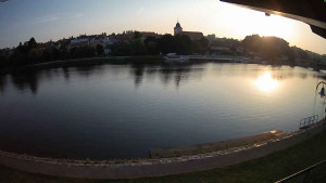 Město Týn nad Vltavou - Nábřeží, přístaviště - 15.8.2025 v 06:45