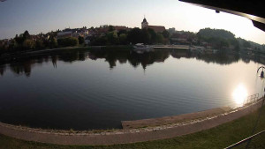 Město Týn nad Vltavou - Nábřeží, přístaviště - 15.8.2025 v 07:45