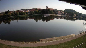 Město Týn nad Vltavou - Nábřeží, přístaviště - 15.8.2025 v 08:45