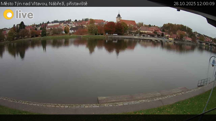 Město Týn nad Vltavou - Nábřeží, přístaviště - 28.10.2025 v 12:00 Město Týn nad Vltavou - Nábřeží, přístaviště - 28.10.2025 v 12:00
