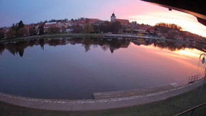 Město Týn nad Vltavou - Nábřeží, přístaviště - 30.3.2026 v 06:45