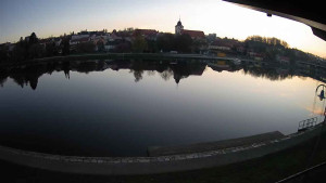 Město Týn nad Vltavou - Nábřeží, přístaviště - 5.4.2026 v 06:45