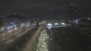 Město Most - Centrum - 14.12.2025 v 06:45 Město Most - Centrum - 14.12.2025 v 06:45