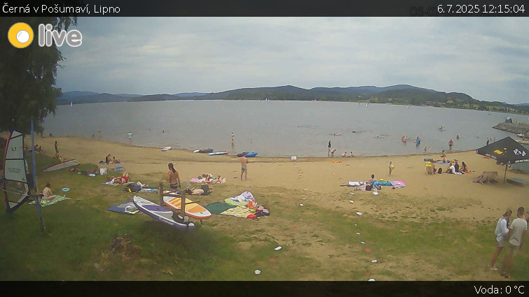 Černá v Pošumaví - Lipno - 6.7.2025 v 12:15 Černá v Pošumaví - Lipno - 6.7.2025 v 12:15