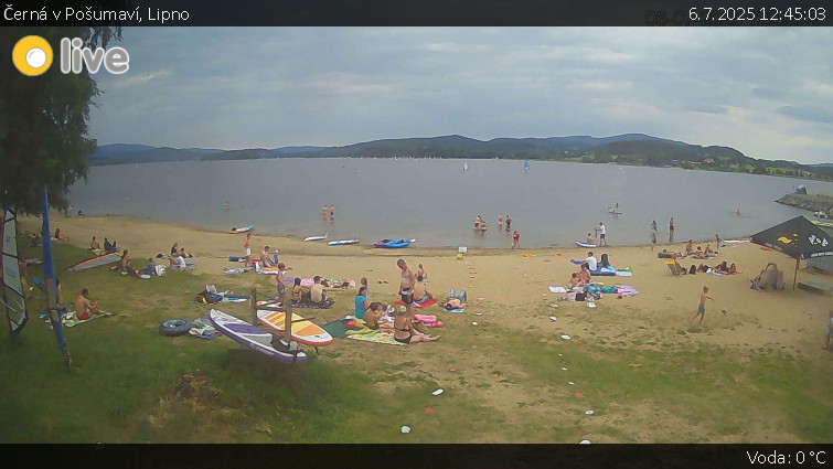 Černá v Pošumaví - Lipno - 6.7.2025 v 12:45 Černá v Pošumaví - Lipno - 6.7.2025 v 12:45