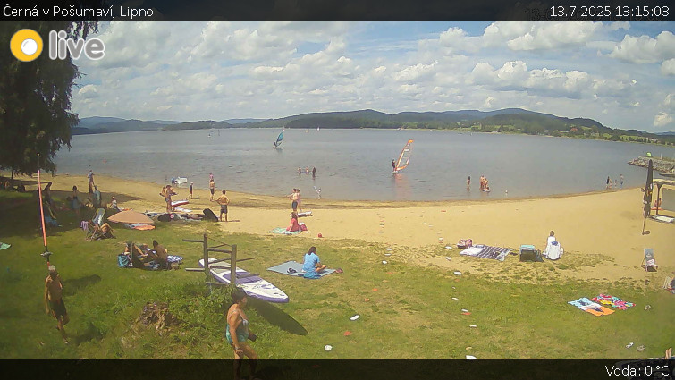 Černá v Pošumaví - Lipno - 13.7.2025 v 13:15 Černá v Pošumaví - Lipno - 13.7.2025 v 13:15