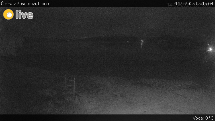 Černá v Pošumaví - Lipno - 14.9.2025 v 05:15
