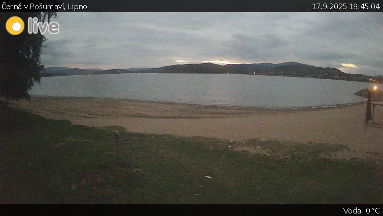 Černá v Pošumaví - Lipno - 17.9.2025 v 19:45