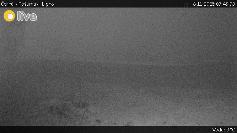 Černá v Pošumaví - Lipno - 8.11.2025 v 03:45