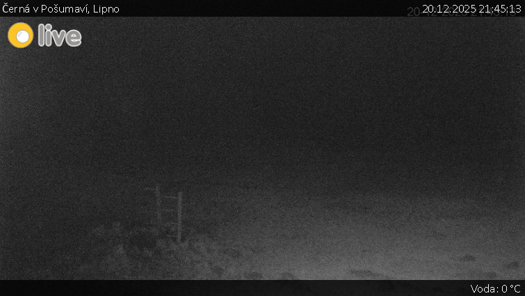 Černá v Pošumaví - Lipno - 20.12.2025 v 21:45