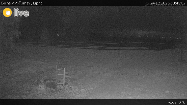 Černá v Pošumaví - Lipno - 24.12.2025 v 00:45