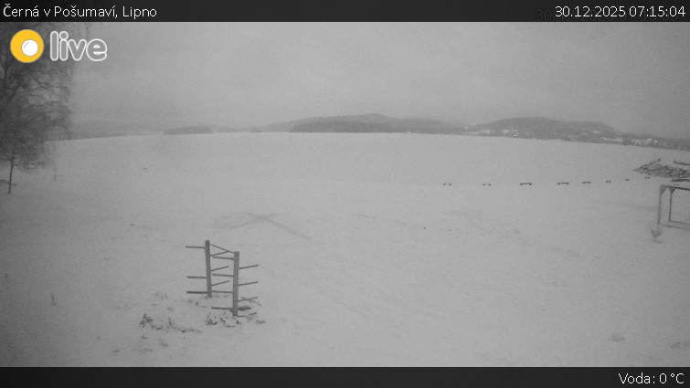 Černá v Pošumaví - Lipno - 30.12.2025 v 07:15