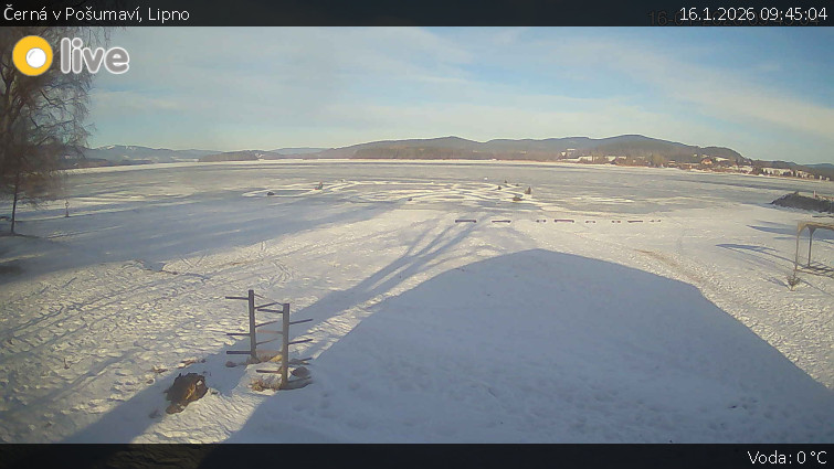 Černá v Pošumaví - Lipno - 16.1.2026 v 09:45