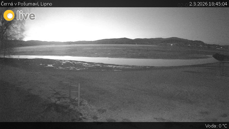 Černá v Pošumaví - Lipno - 2.3.2026 v 18:45