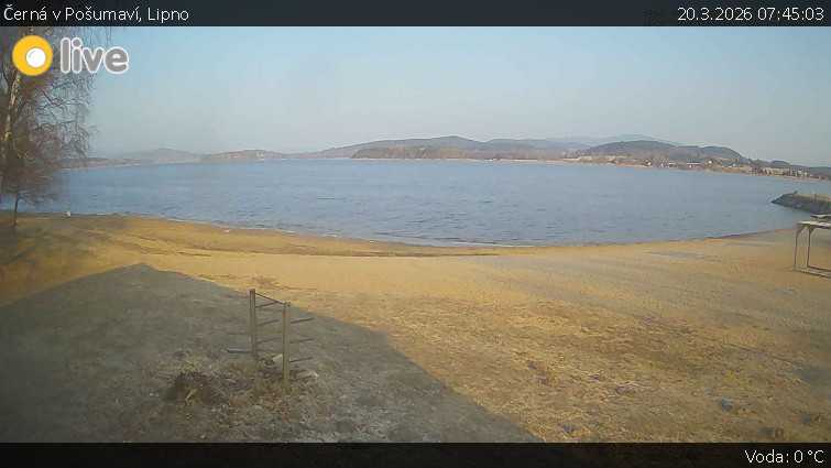 Černá v Pošumaví - Lipno - 20.3.2026 v 07:45