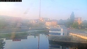 Stadt Strakonice - Zusammenfluss von Otava und Volyňka - 31.7.2026 v 06:45 Stadt Strakonice - Zusammenfluss von Otava und Volyňka - 31.7.2026 v 06:45