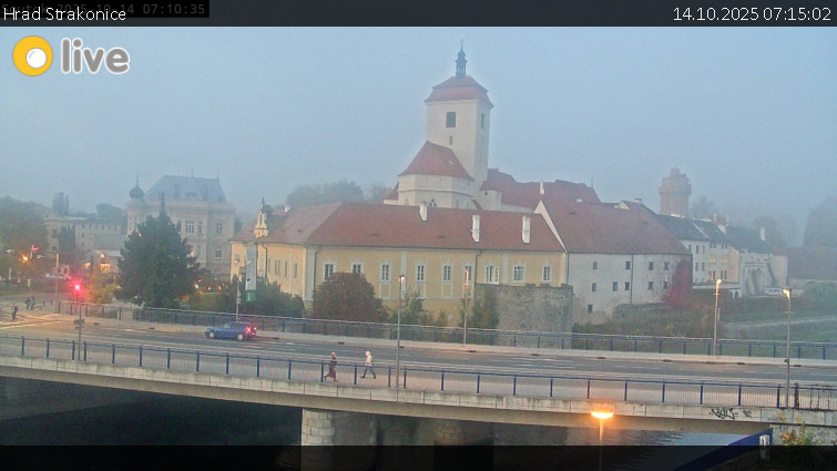 Město Strakonice - Hrad Strakonice - 14.10.2025 v 07:15 Město Strakonice - Hrad Strakonice - 14.10.2025 v 07:15