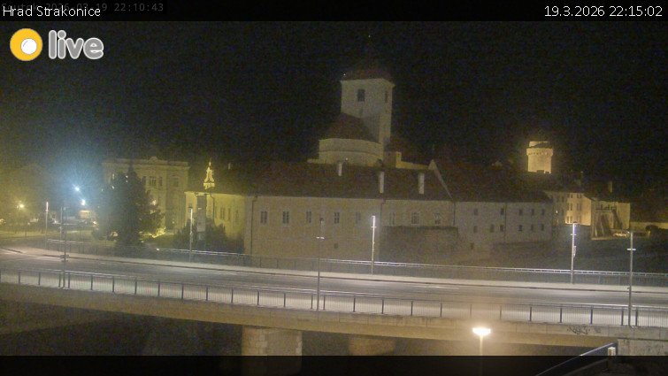 Město Strakonice - Hrad Strakonice - 19.3.2026 v 22:15