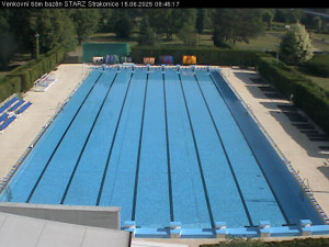 Koupaliště Strakonice - Venkovní bazén - 15.6.2025 v 08:45