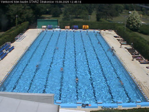 Koupaliště Strakonice - Venkovní bazén - 15.6.2025 v 12:45