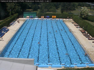 Koupaliště Strakonice - Venkovní bazén - 15.6.2025 v 13:45