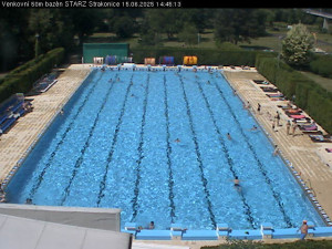 Koupaliště Strakonice - Venkovní bazén - 15.6.2025 v 14:45