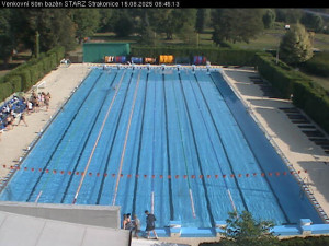 Koupaliště Strakonice - Venkovní bazén - 15.8.2025 v 08:45